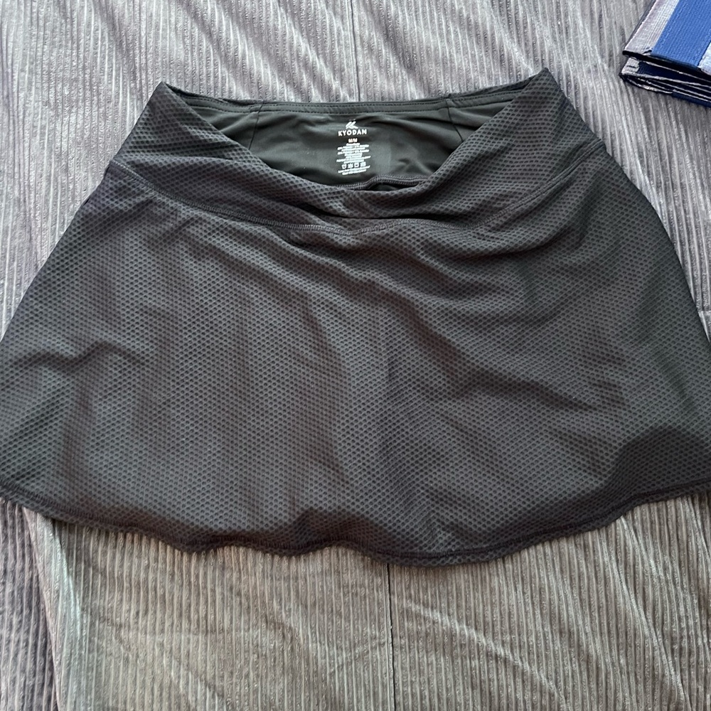 Kyodan Charcoal Gray Athletic Skirt